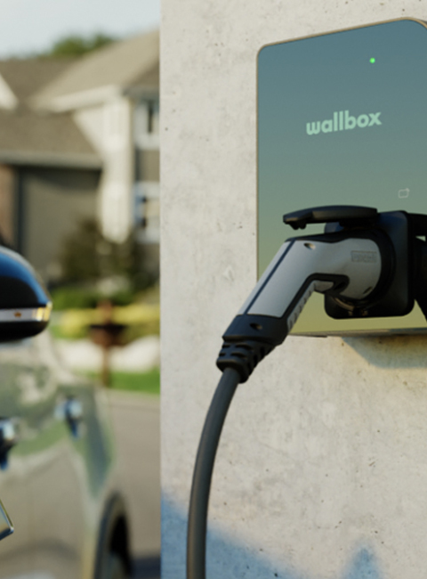 Borne electrique 1